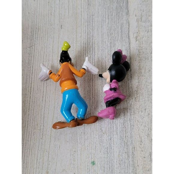 Happy Goofy Minnie Mouse set toy figure play - Picture 5 of 7
